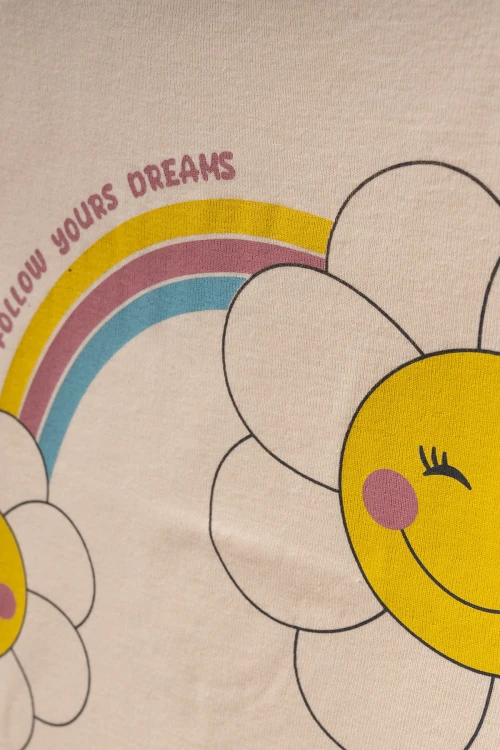 Papatya  Baskılı 2li  Penye Tulum 1017