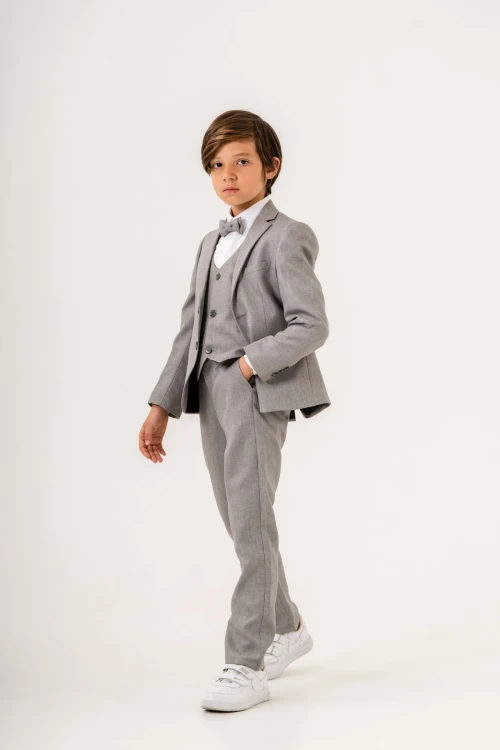 Papyonlu Ceketli Takım Elbise 4001