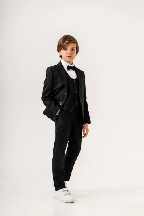 Papyonlu Ceketli Takım Elbise 4001