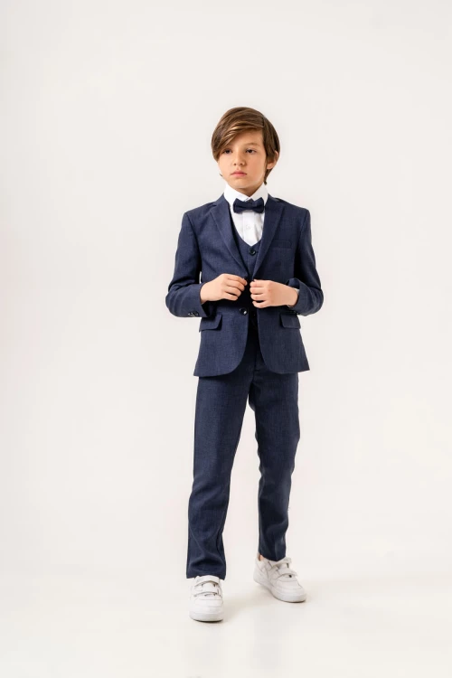 Papyonlu Ceketli Takım Elbise 4001