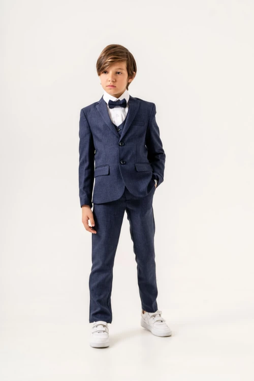 Papyonlu Ceketli Takım Elbise 4001