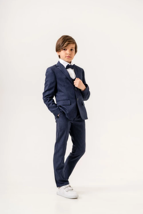 Papyonlu Ceketli Takım Elbise 4001