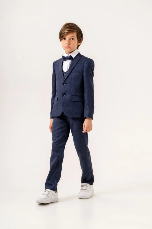 Papyonlu Ceketli Takım Elbise 4001