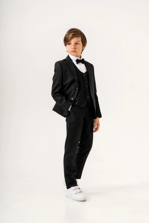 Papyonlu Ceketli Takım Elbise 4002