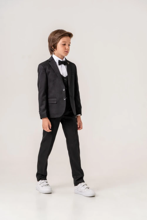 Papyonlu Ceketli Takım Elbise 4022