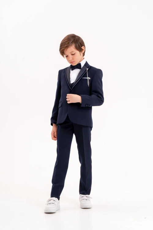 Papyonlu Ceketli Takım Elbise 4212