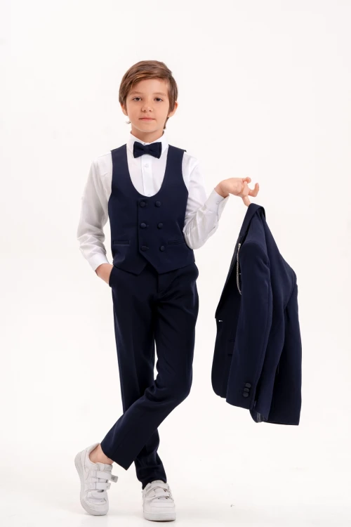 Papyonlu Ceketli Takım Elbise 4213