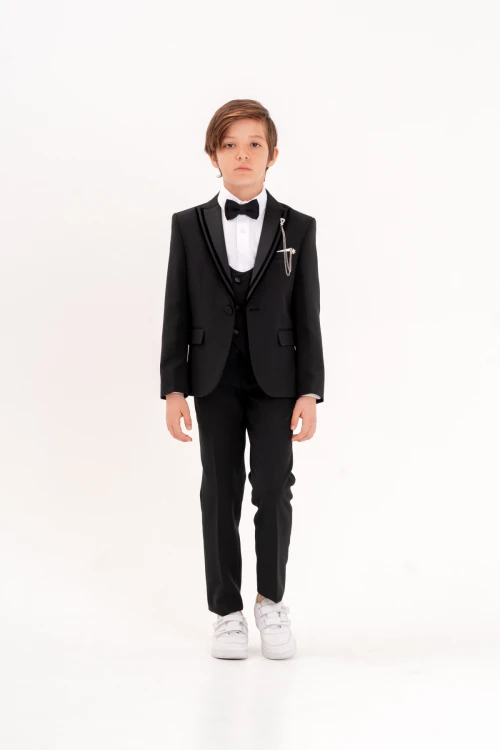 Papyonlu Ceketli Takım Elbise 4213