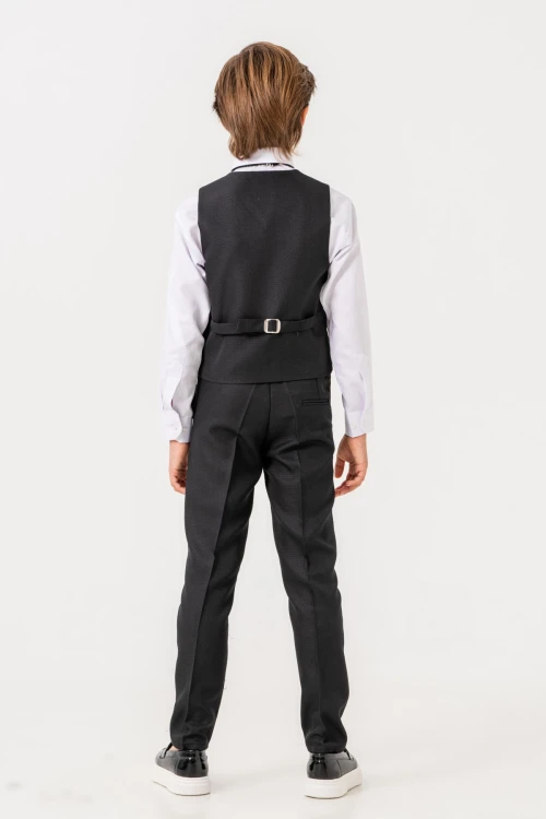 Papyonlu Yelekli Takım Elbise 3005