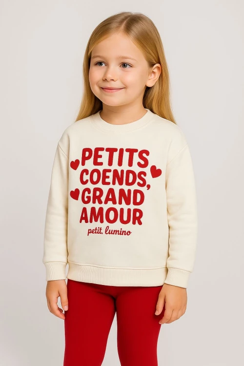 Petits Baskılı Kız Çocuk Takım 20453