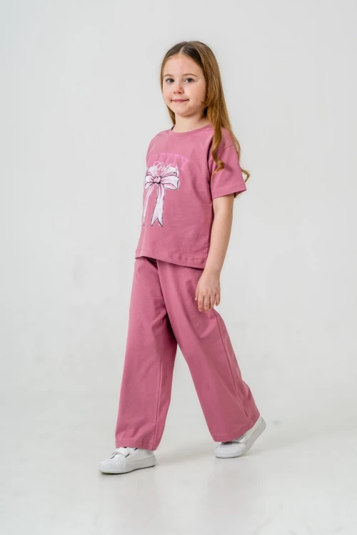 Pretty Girl Baskılı Kız Çocuk Takım 033