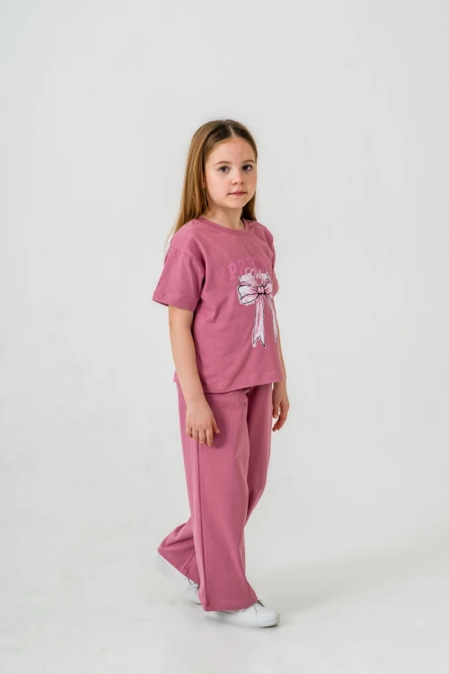 Pretty Girl Baskılı Kız Çocuk Takım 033