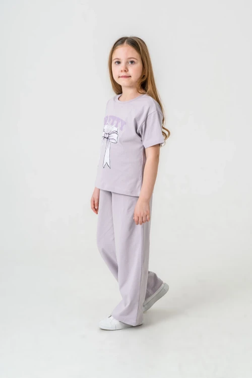 Pretty Girl Baskılı Kız Çocuk Takım 033