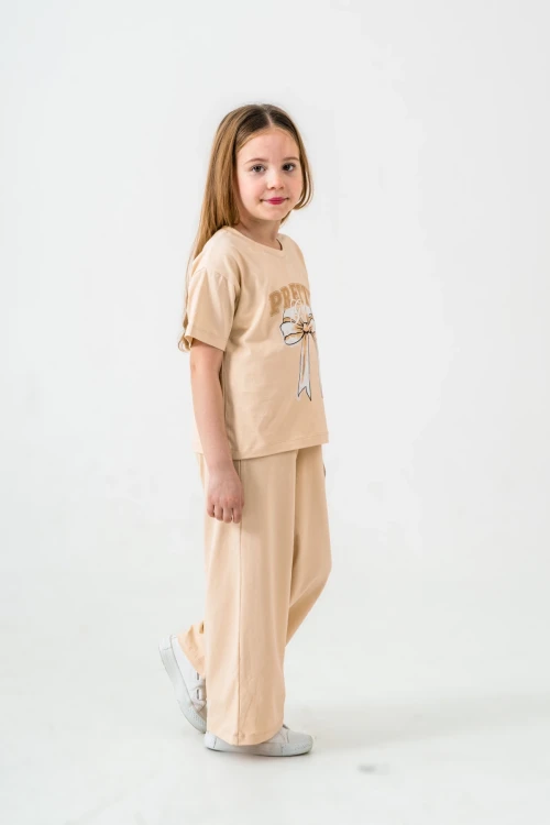 Pretty Girl Baskılı Kız Çocuk Takım 033