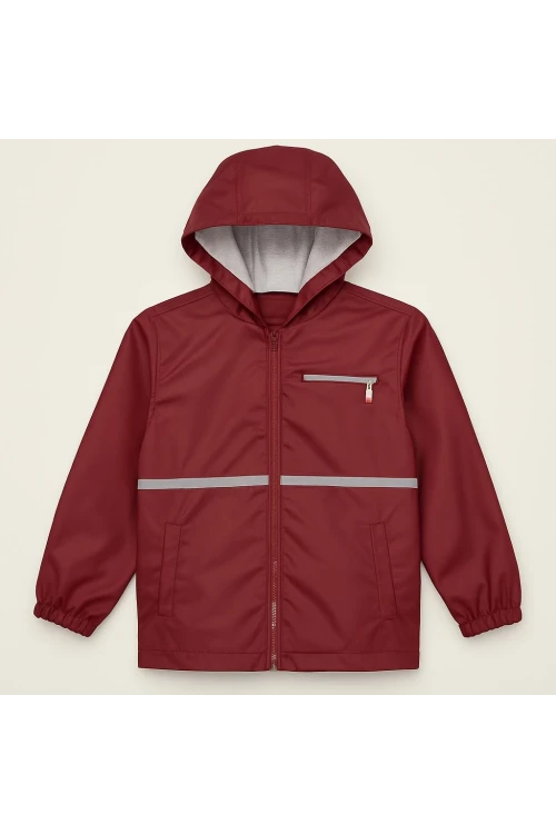 Reflektörlü Erkek Çocuk Yağmurluk 2675