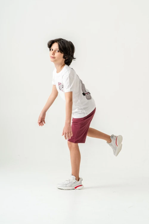 Skate Life Sırt Baskılı Erkek Çocuk Takım 50601