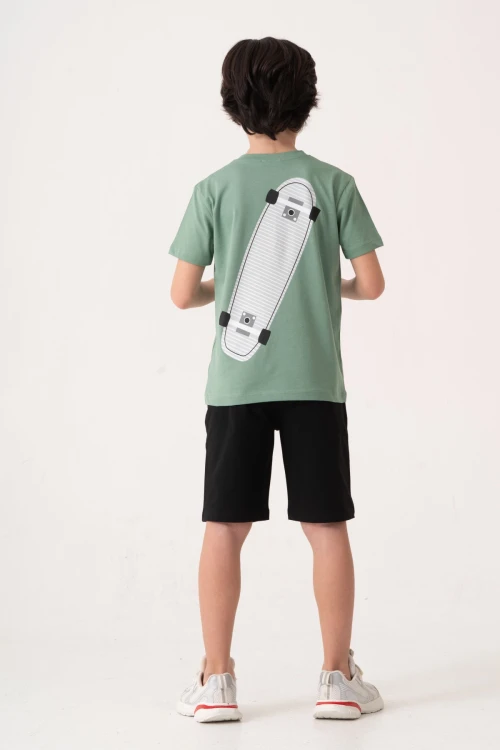 Skate Life Sırt Baskılı Erkek Çocuk Takım 50601