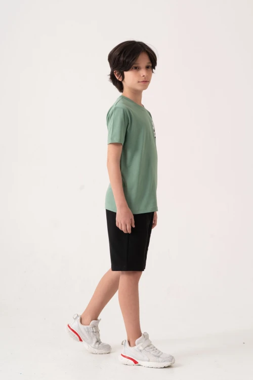 Skate Life Sırt Baskılı Erkek Çocuk Takım 50601