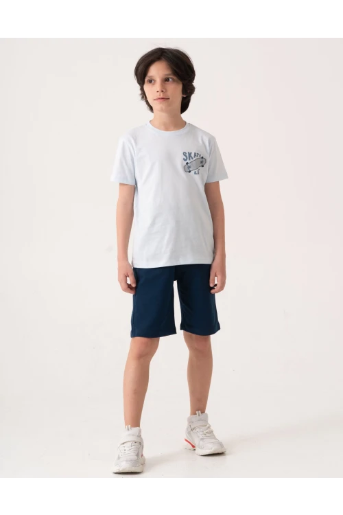 Skate Life Sırt Baskılı Erkek Çocuk Takım 50601