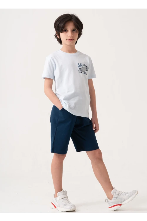 Skate Life Sırt Baskılı Erkek Çocuk Takım 50601