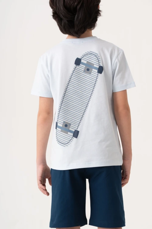 Skate Life Sırt Baskılı Erkek Çocuk Takım 50601