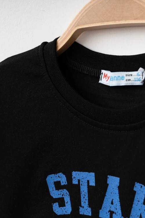 Start Sometime Baskılı Erkek Tişört 50401