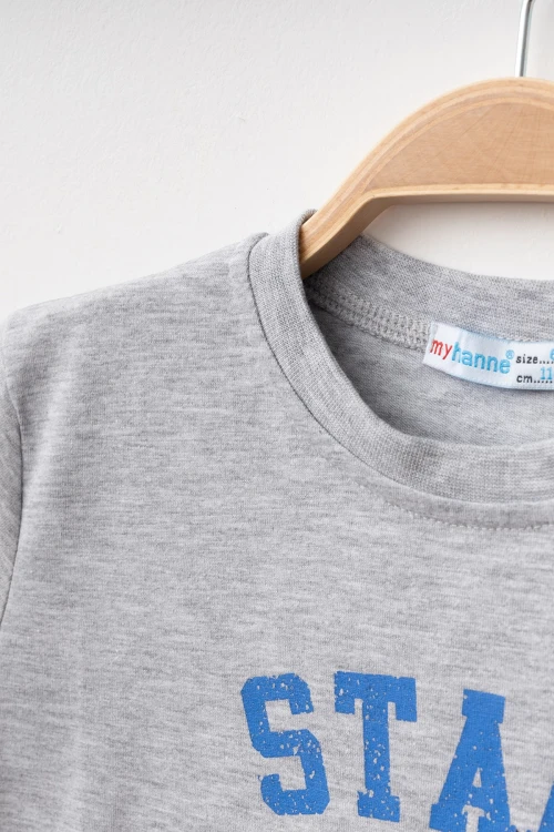 Start Sometime Baskılı Erkek Tişört 50401