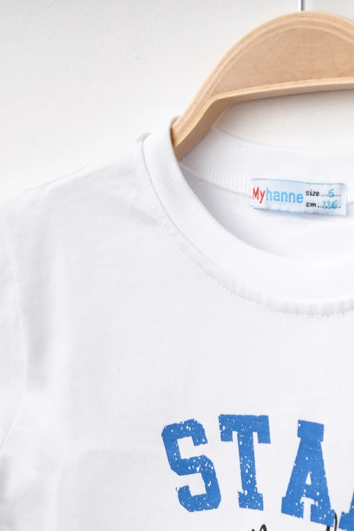 Start Sometime Baskılı Erkek Tişört 50401