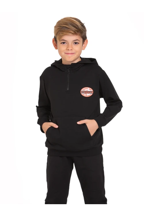Superior Team Nakışlı Fermuarlı Sweat 54405