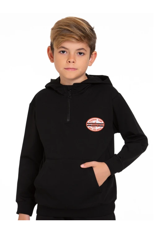 Superior Team Nakışlı Fermuarlı Sweat 54405