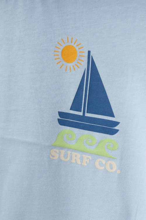 Surf Baskılı Erkek Tişört 50721