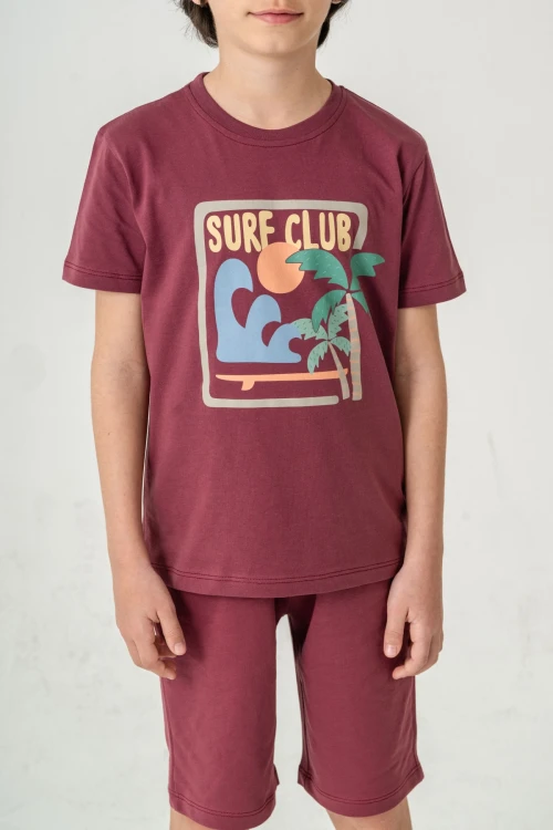Surf Club Baskılı Erkek Çocuk Takım 50603