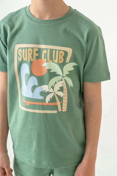 Surf Club Baskılı Erkek Çocuk Takım 50603