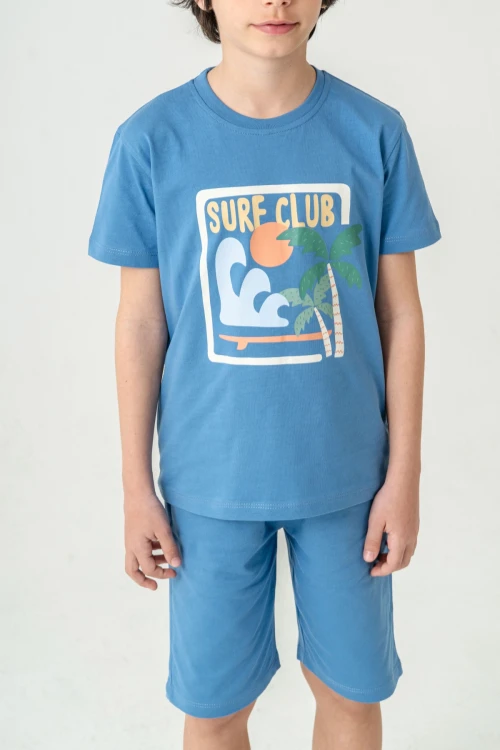 Surf Club Baskılı Erkek Çocuk Takım 50603