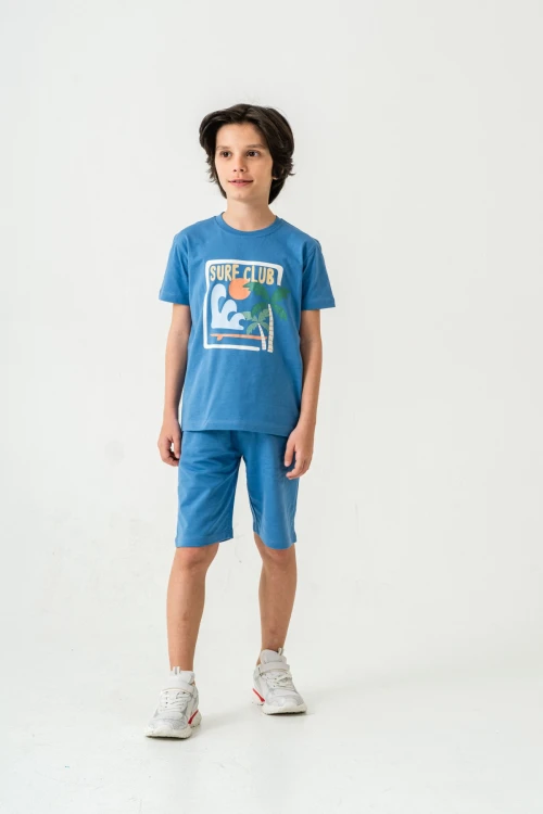 Surf Club Baskılı Erkek Çocuk Takım 50603