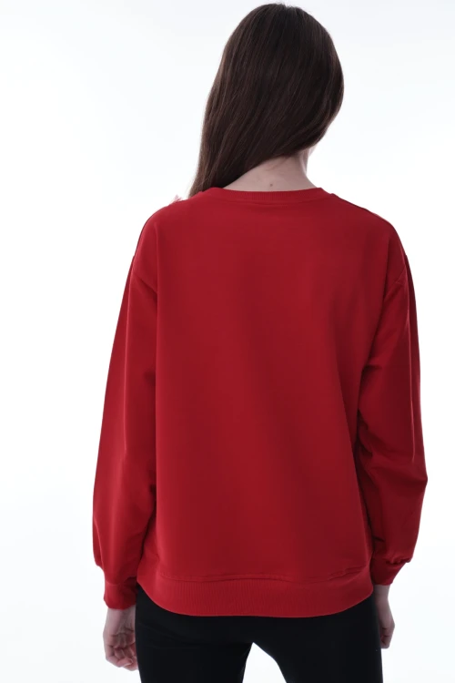 Taş Detaylı Kız Çocuk Sweat 2011