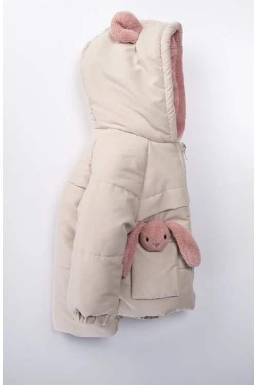 Tavşan Kulaklı Kız Mont 50327