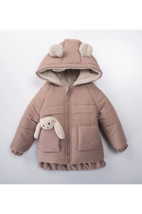 Tavşan Kulaklı Kız Mont 50327