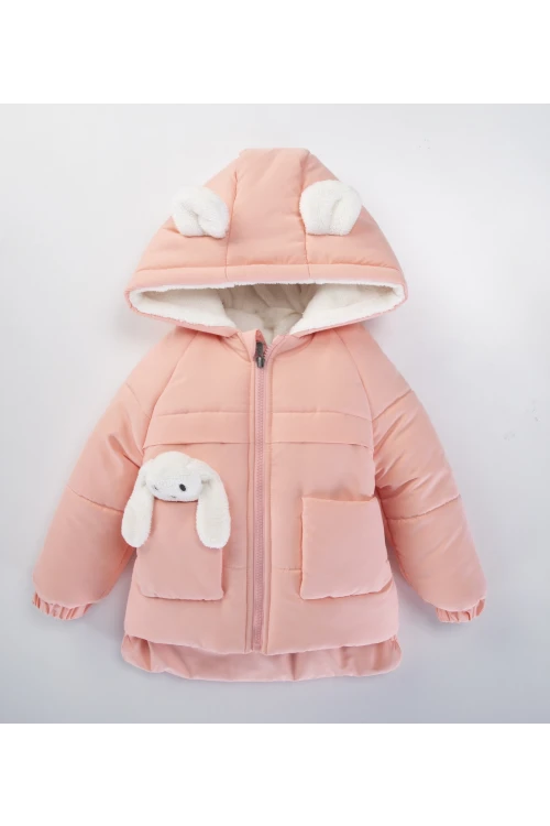 Tavşan Kulaklı Kız Mont 50327