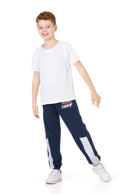 The Orginal Champ Baskılı Erkek Çocuk  Eşofman Altı 74612