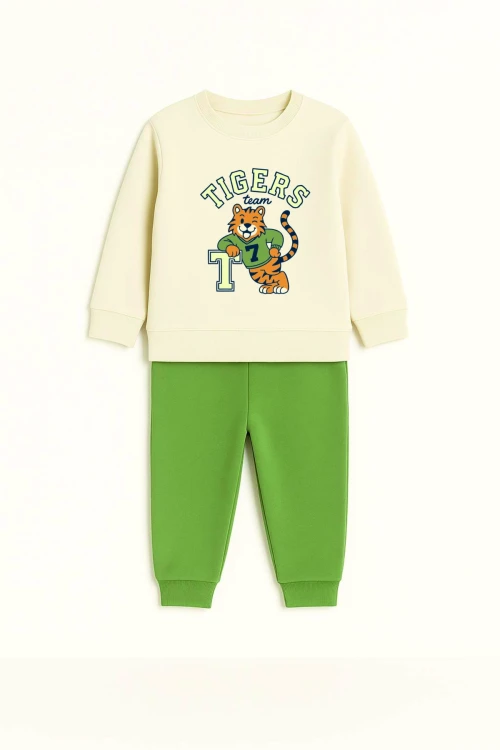 Tigers Baskılı Erkek Takım 20102