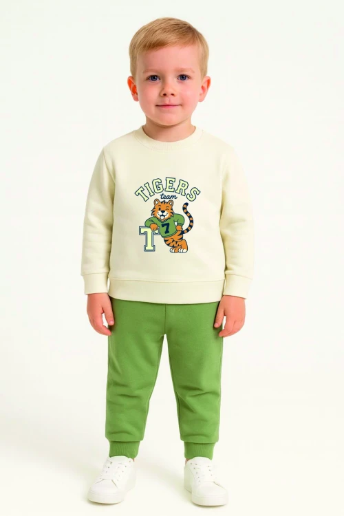 Tigers Baskılı Erkek Takım 20102