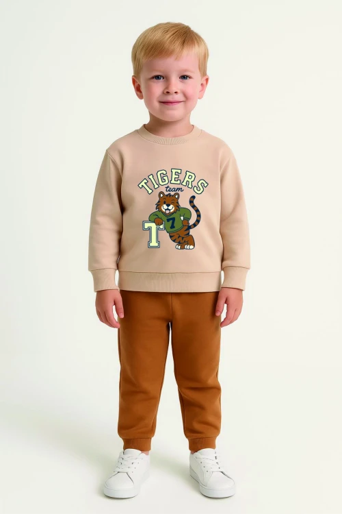 Tigers Baskılı Erkek Takım 20102