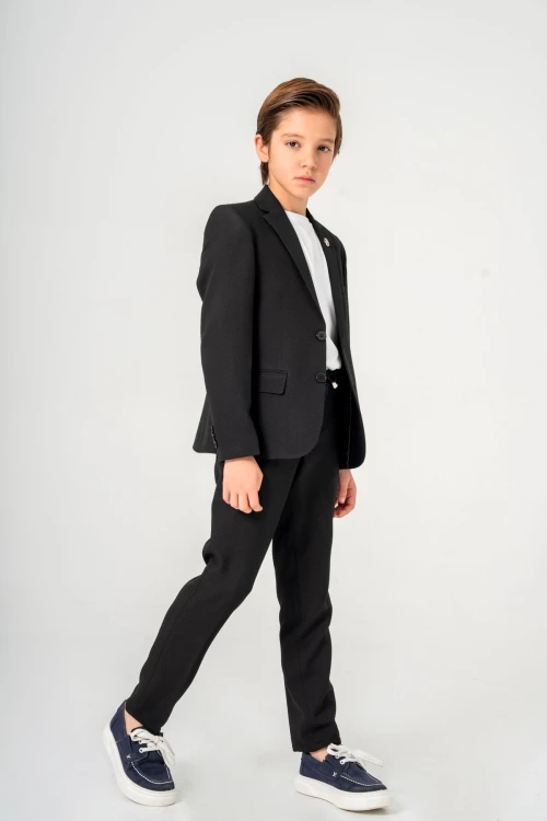 Tişörtlü Ceketli Takım Elbise 4025