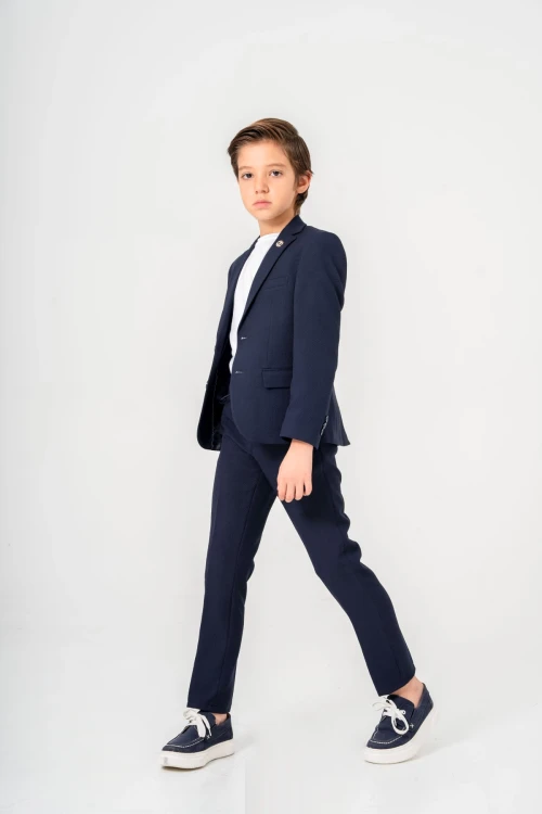 Tişörtlü Ceketli Takım Elbise 4025