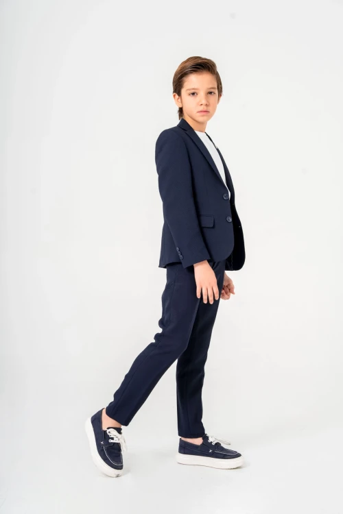 Tişörtlü Ceketli Takım Elbise 4026