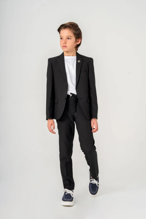 Tişörtlü Ceketli Takım Elbise 4027