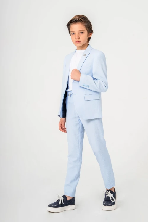 Tişörtlü Ceketli Takım Elbise 4027