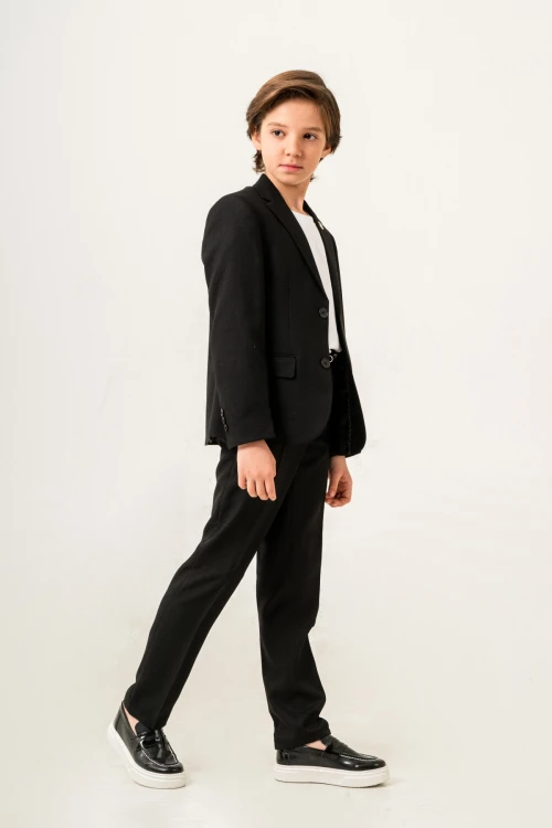 Tişörtlü Ceketli Takım Elbise 4029