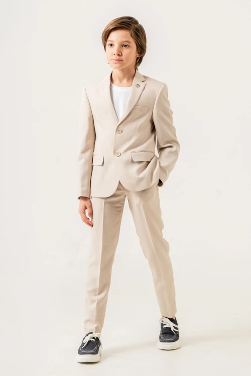 Tişörtlü Ceketli Takım Elbise 4029